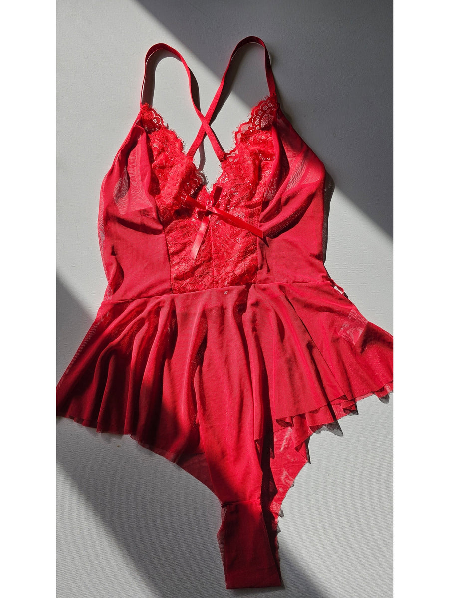 Lace Teddy- Amore Maydn Beauty Lace Teddy- Amore Maydn Beauty