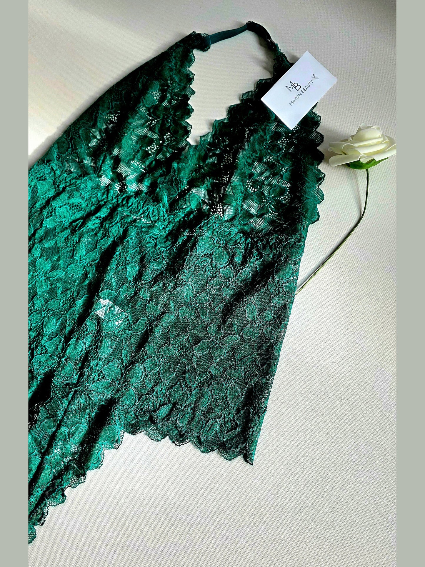 Lace Teddy- Midnight Ivy