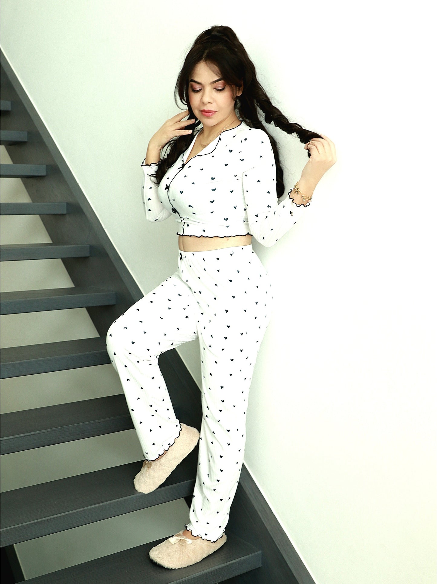 Pajama Pant Set -Lover Girl